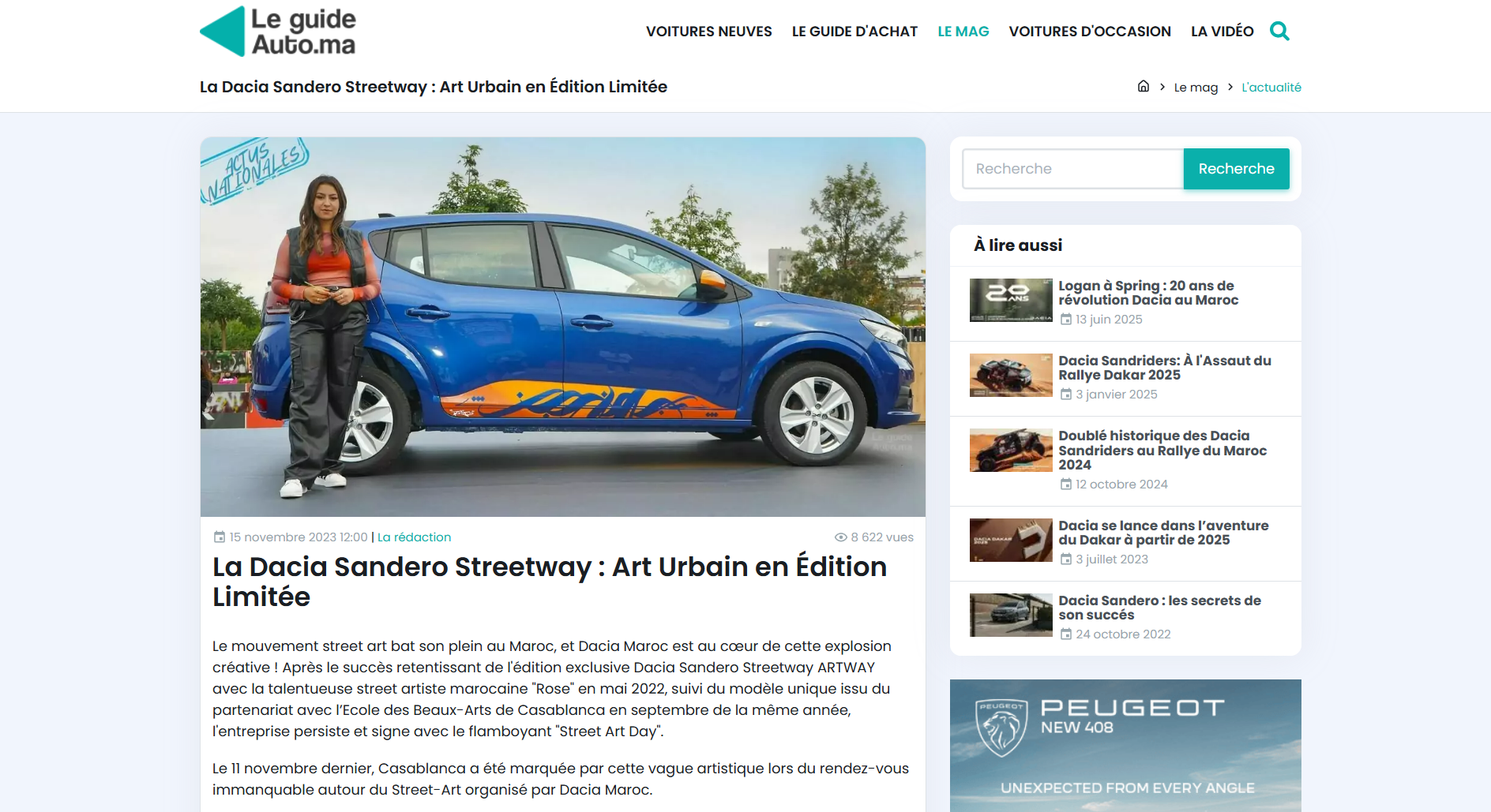 Le Guide Auto Article