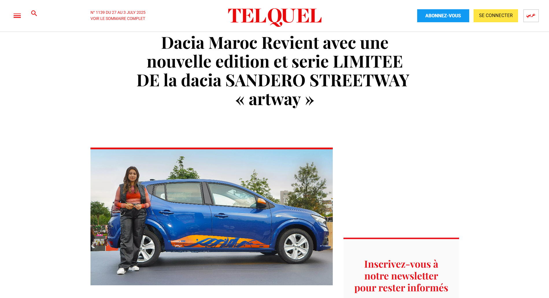 Telquel Article